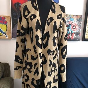 Leopard Print Sweater